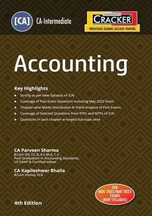 Taxmanns Cracker Accounting CA Intermediate New Syllabus By