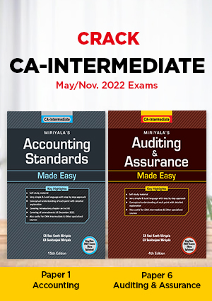 TAXMANN COMBO | CA Inter May/Nov 2022 Exams | Paper 1 – Accounting ...